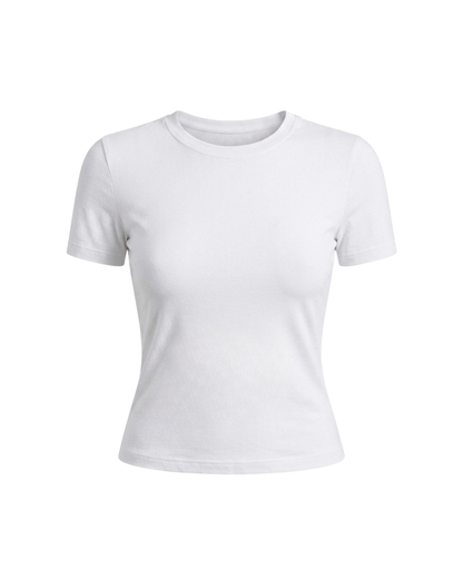 Tee- shirt col rond demi manches